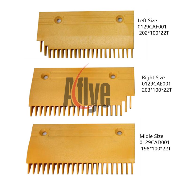 Escalator Step Comb Plate