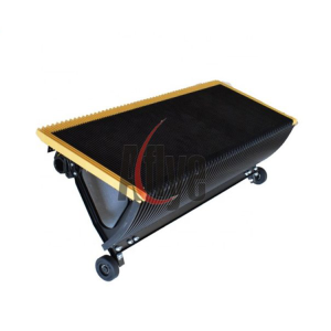1000MM Escalator Aluminum Step With Yellow Demarcation Line