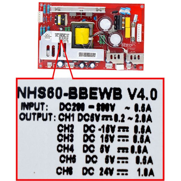 NHS60-BBEWB V3.1 elevator power pcb