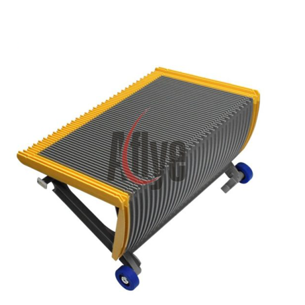 Escalator Aluminum Alloy Step with Yellow Demarcation 600mm 800mm 1000mm