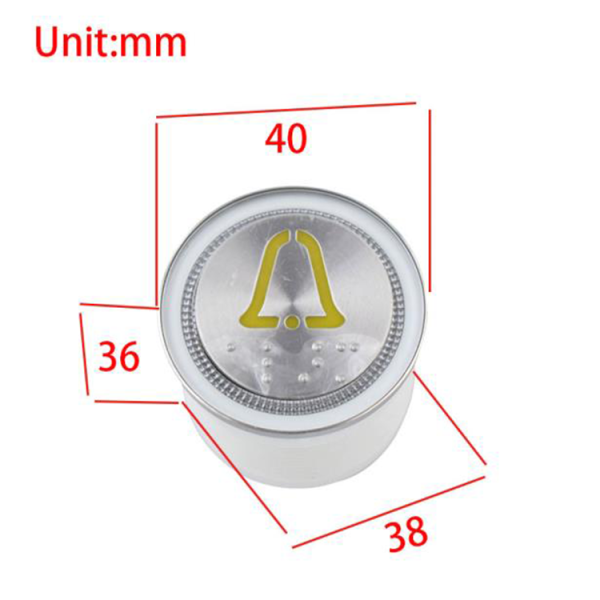 A4J27492/A4N27493 Elevator Bicolor Push Button