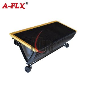 Yellow Demarcation Escalator Aluminum Step Pallet