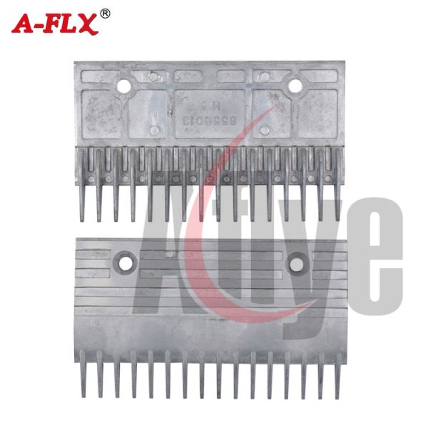 escalator step aluminum comb plate silver 655B013H16