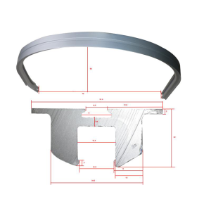 Escalator Handrail Curve Guide Rail