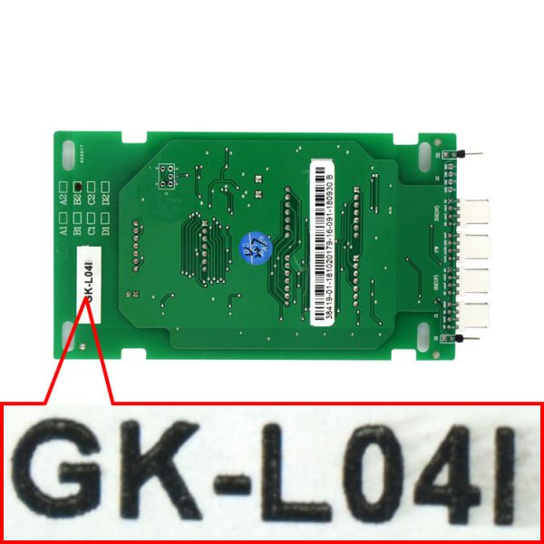 GK L-04I display pcb