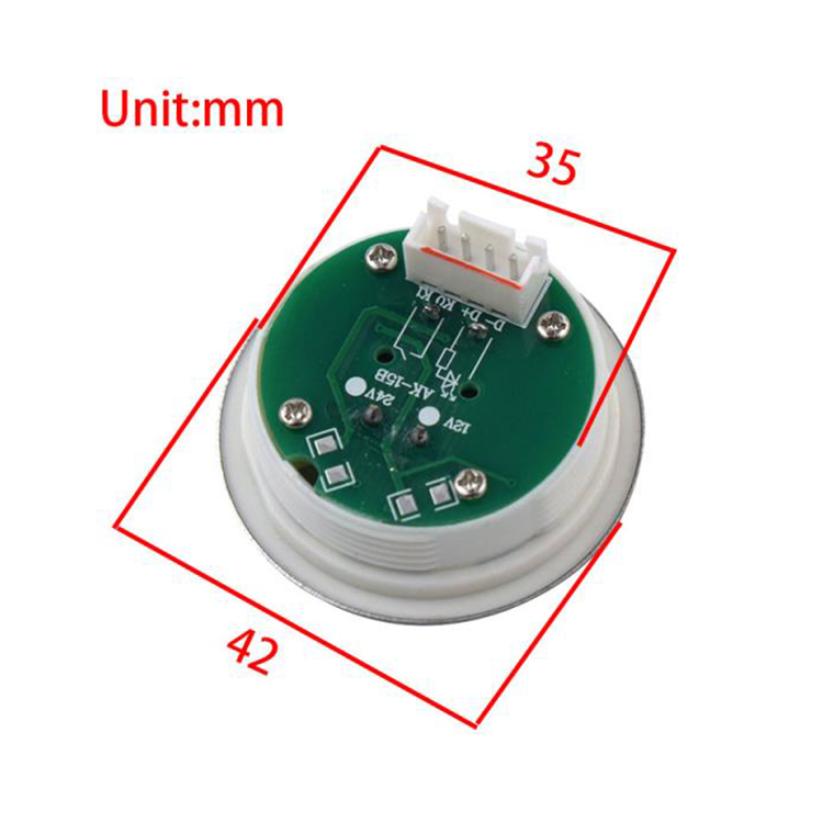 MTD-330 Metal Elevator Round Push Button