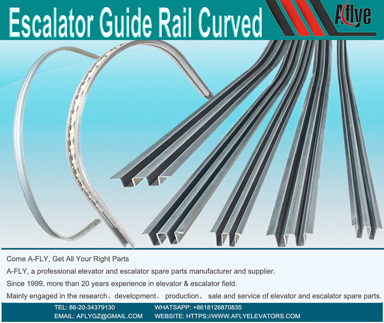 Escalator Handrail Guide Rail Curved
