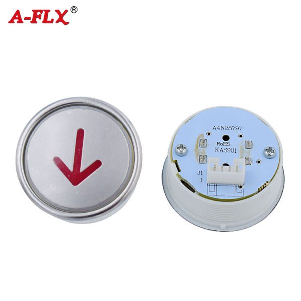 A4N28797 Elevator Round Button 4 Pins