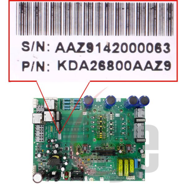 KDA26800AAZ9 Elevator Inverter Drive PCB HVIB Board