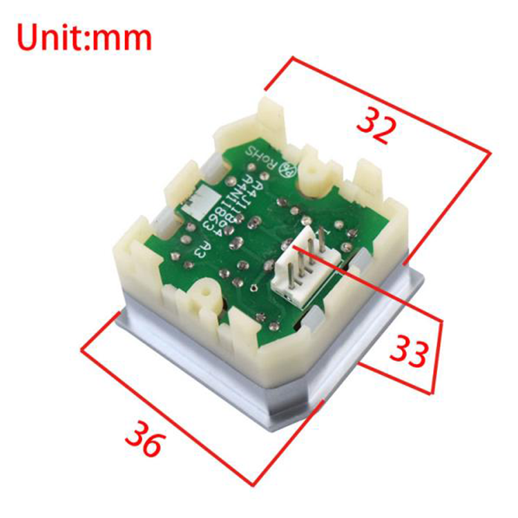 A4N11863 A4J11864A3 Elevator Square Push Button