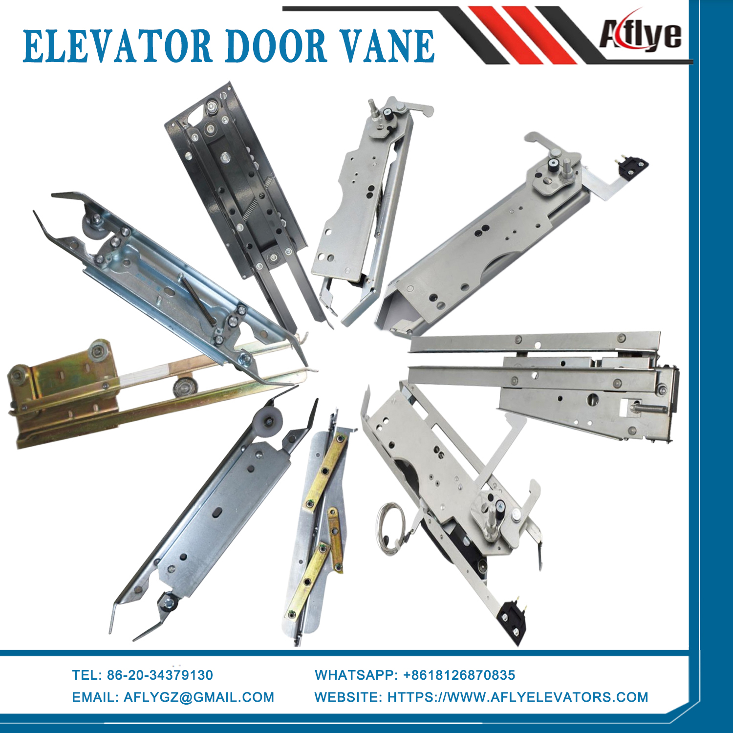elevator door vane door cam door knife door skate