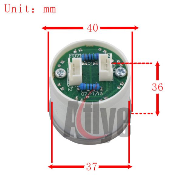 FF0711144A Elevator Round Floor Push Button