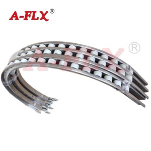 escalator handrail curve return guide rail