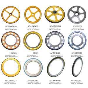 escalator friction wheel