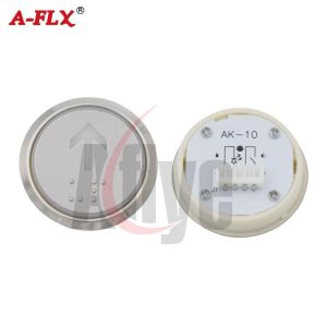AK-10 elevator round braille push button