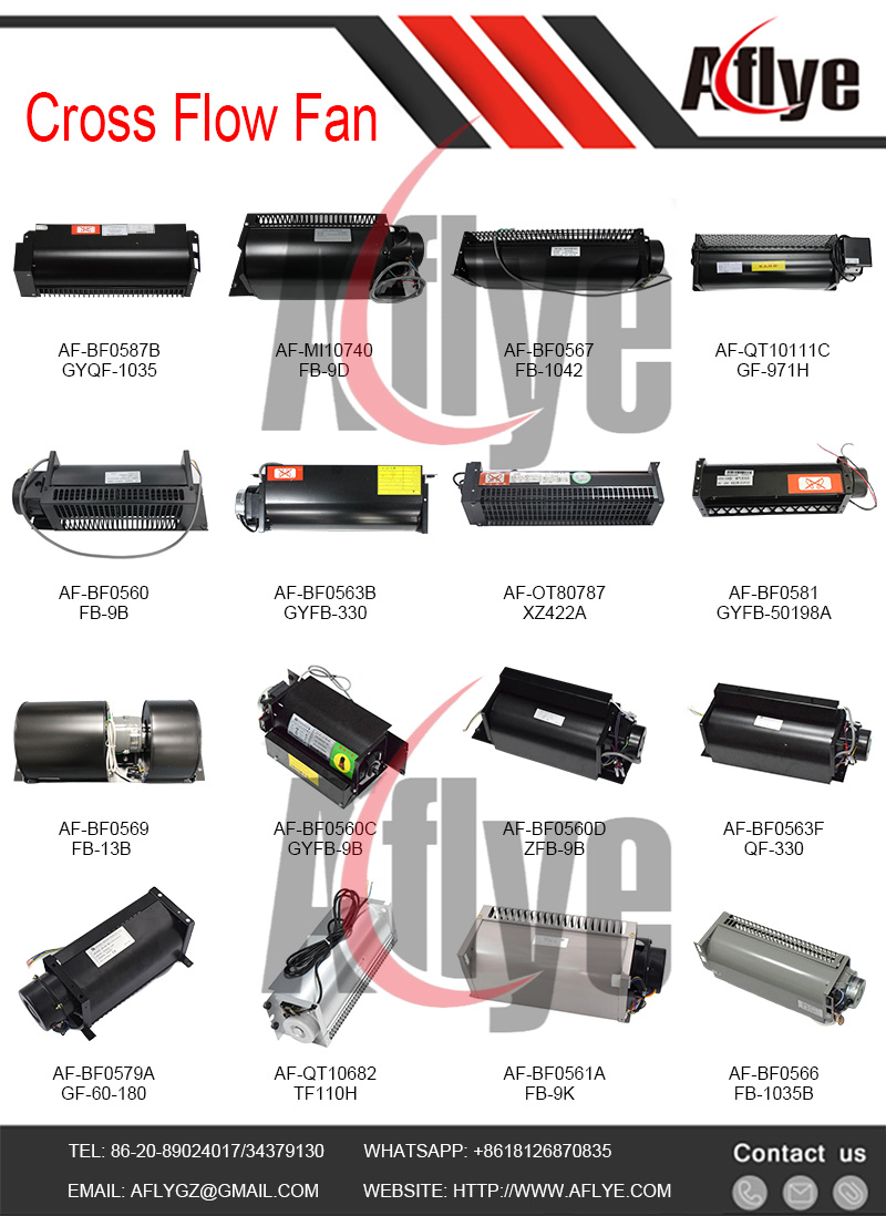 elevator lifts cross flow fan blowers
