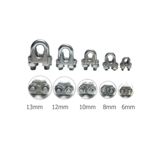 Elevator steel wire rope clamp/U-shaped lock buckle/steel wire rope clamp head lock buckle 8MM6MM10MM12mm