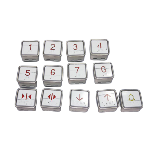 Elevator Square Plastic Buttons with Braille TH-3B