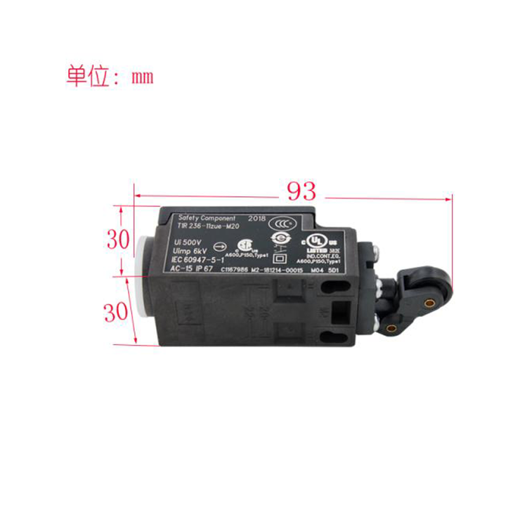 T1R236-11ZUE-M20 Elevator Switch 93*30*30mm