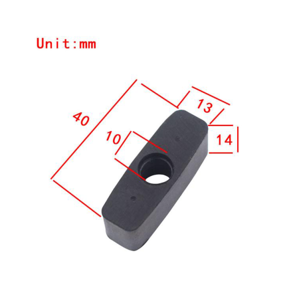 Elevator Rubber Door Sliders 40*13*14mm