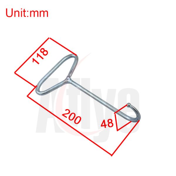 escalator handrail installation tool