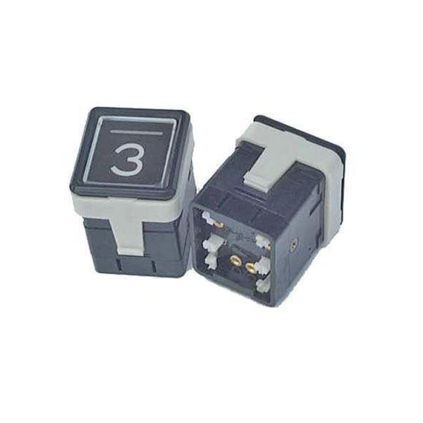 AK9202 Elevator Square Floor Push Button