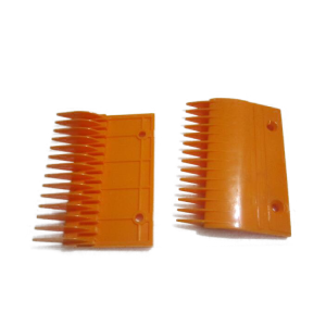 YS013B578 Escalator Orange Plastic Comb Plate 14T Teeth