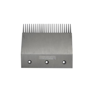 Escalator Comb Plate Aluminum Silver 3 Holes 212*190*25T