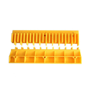 L57332115A Escalator Yellow Plastic Demarcation Line 198*46*25*22mm