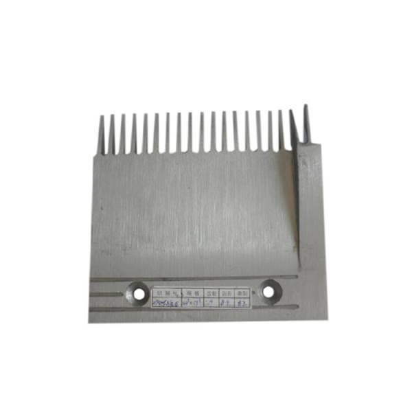 21502025A/B Escalator Silver Aluminum Comb Plate Left 164*153*19Tmm