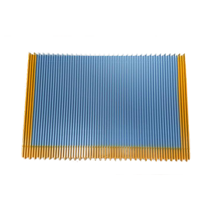 AF-600MM Escalator Aluminum Step With Yellow Demarcation Line