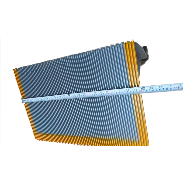 AF-600MM Escalator Aluminum Step With Yellow Demarcation Line