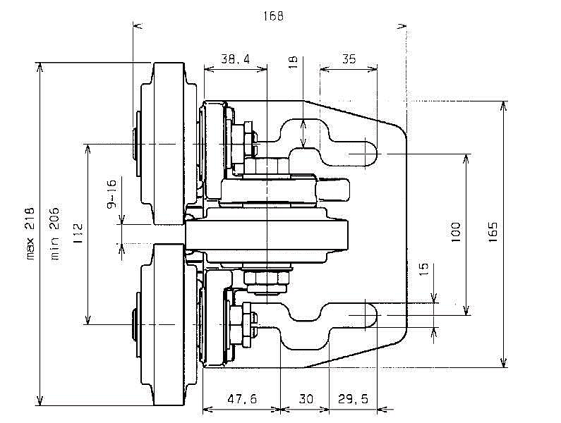 RTK-100 Elevator Roller Guide Shoes