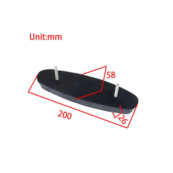 XAA310YE1 Escalator Rubber Anti-Collision Strip