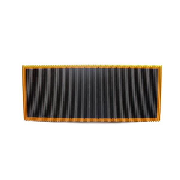 Escalator Aluminum Alloy Step With Yellow Demarcation Line 1000MM
