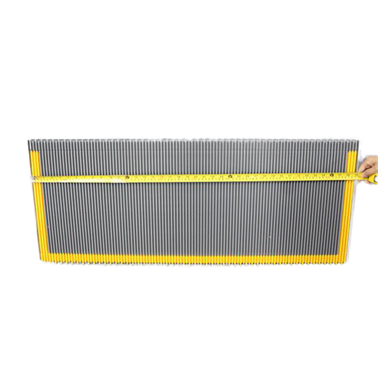 Escalator Aluminum Alloy Step Pallet With Demarcation Line KM5270803G19/1000MM