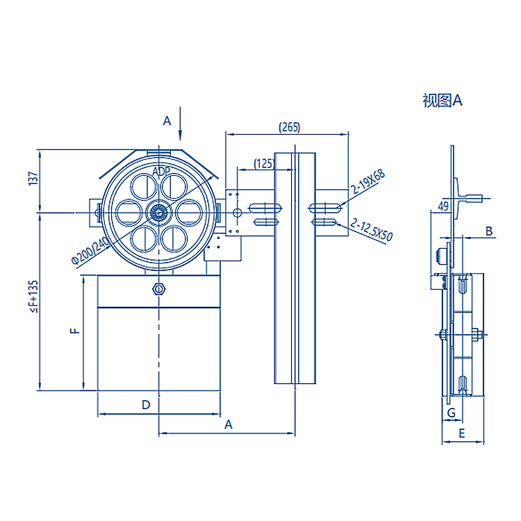 AF-OX-300A Elevator Lift Tension Device
