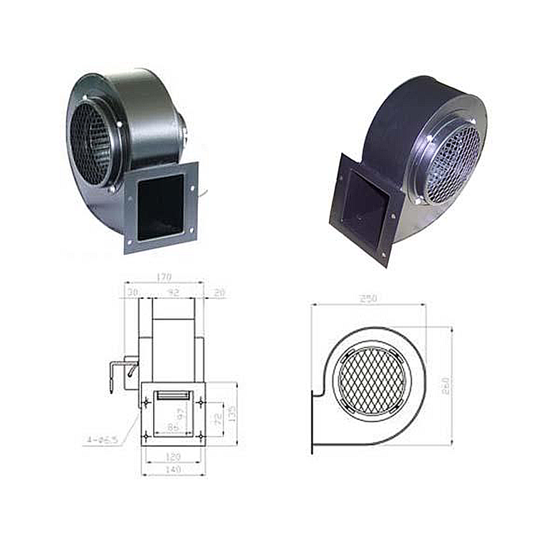 AF-GF-FV140 Elevator Lift Cabin Blower Fan 220V