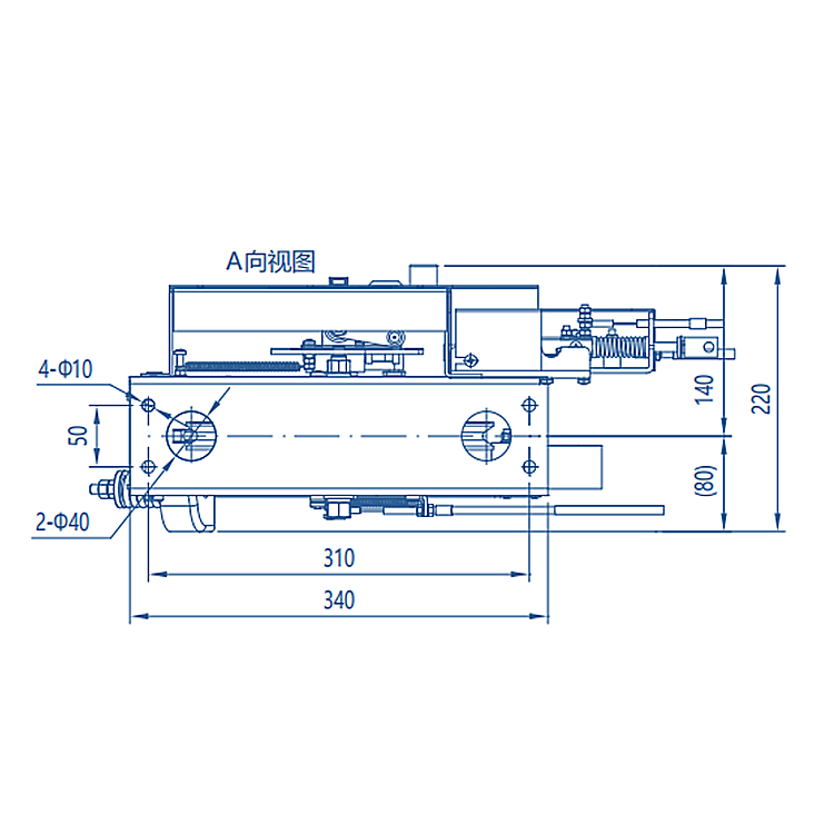 AF-OX-240BU Elevator Lift Overspeed Governor UCMP