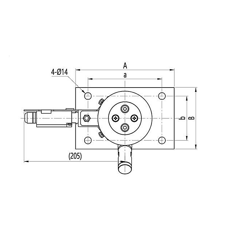 AF-OH-80/175/210 Elevator Lift Hydraulic Spring Oil Buffer