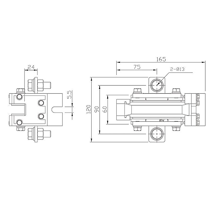 AF-HZ25 Elevator Lift Safety Part Slide Guide Shoe