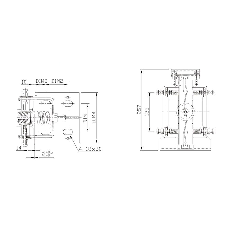 AF-HZ26 Elevator Safety Component Guide Shoe For 10/16 Guide Rail