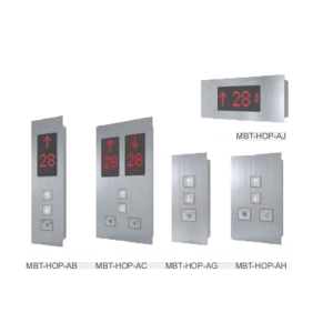 MBT-HOP Elevator Hop Square Push Button Panel