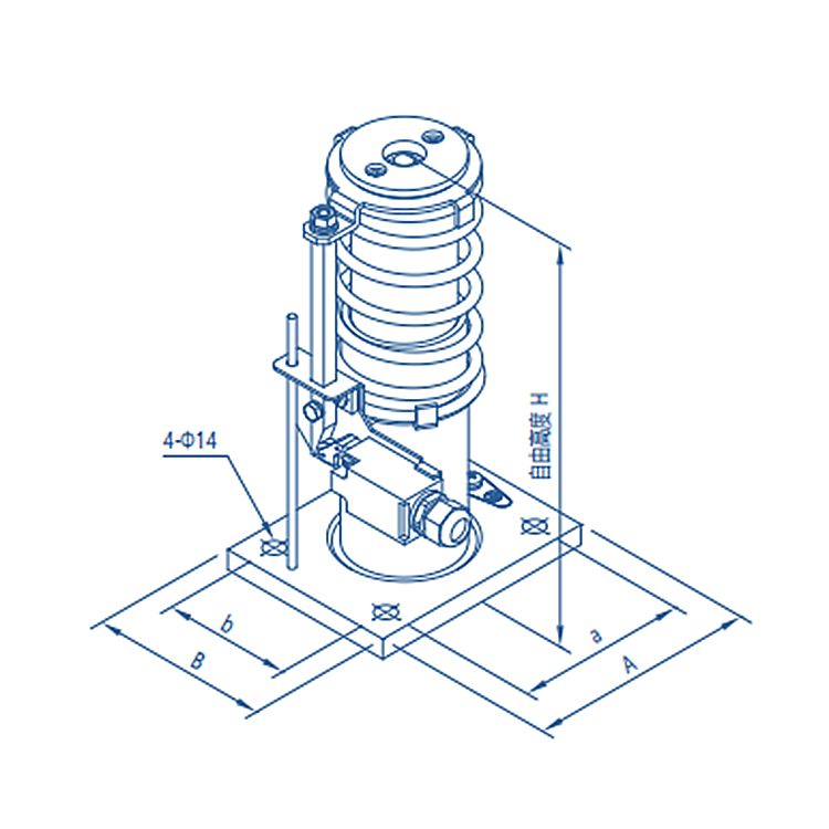 Elevator Lift Hydraulic Buffer OH-80E/OH-175E/OH-210E