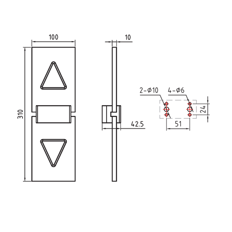 BFG371 Elevator Lift Part Elevator Arrival Hall Lantern 