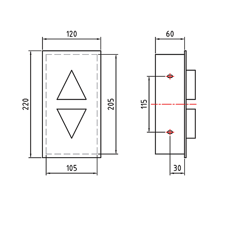 BFK212 Elevator Hall Indicator Light