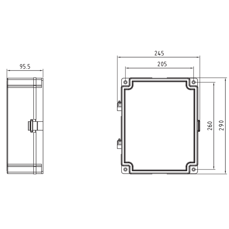 MBT-MS-Y 380V Elevator Power Distribution Box In Machine Room