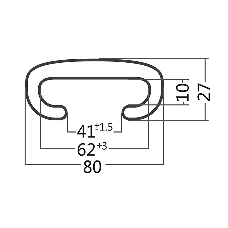 AF-H005 J Type Escalator Handrail Belt 