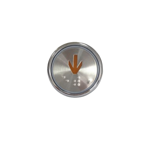 PB28 Elevator Parts Stainless Steel Braille Round Push Button