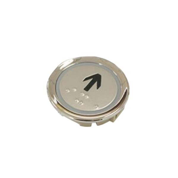 AF-PB60 Elevator Stainless Steel Round Braille Push Button D43mm